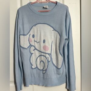 Cinnamoroll Light Blue Sweater